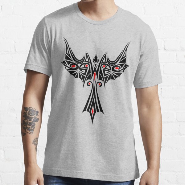 PHOENIX tattoo / Tribal art - Black and Orange' Men's T-Shirt