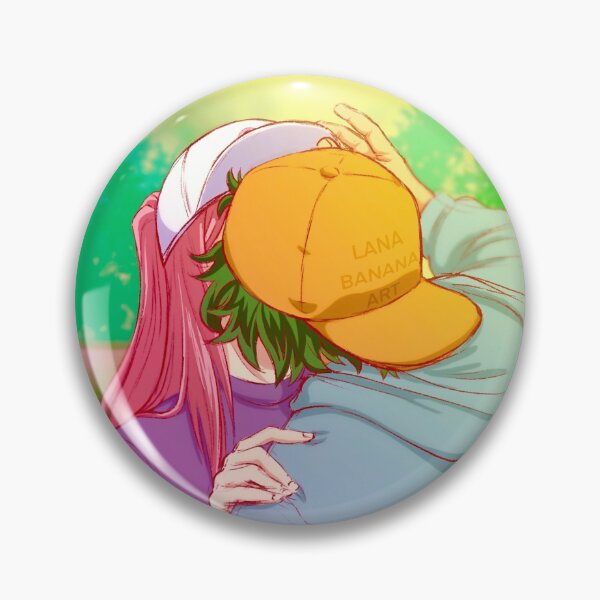 Item preview, Matchablossom Date Kiss designed and sold by Lana Banana Art.