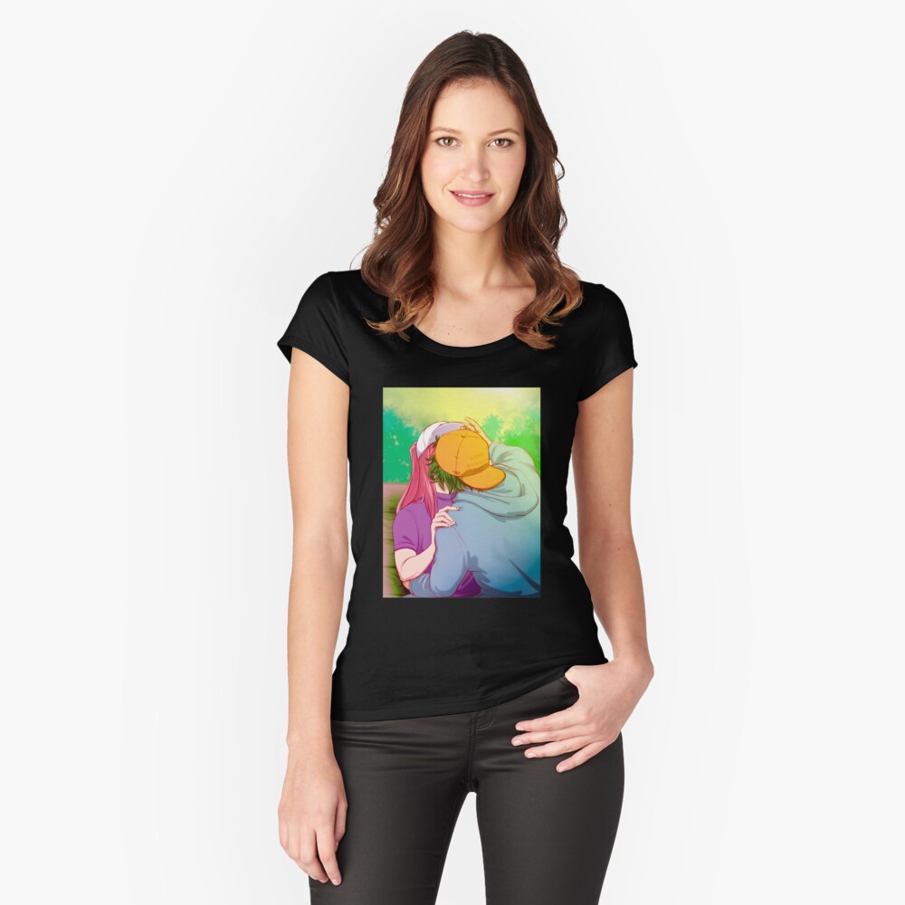 Item preview, Fitted Scoop T-Shirt designed and sold by lanabanana95.