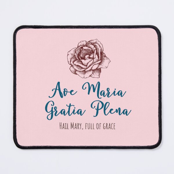 Item preview, Ave Maria Latin Hail Mary, Prayer to the Virgin Mary designed and sold by IceCreamMuseum.
