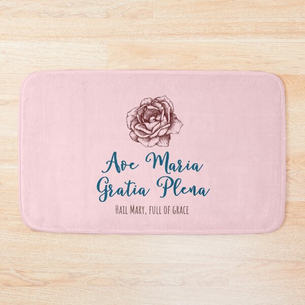 Item preview, Ave Maria Latin Hail Mary, Prayer to the Virgin Mary designed and sold by IceCreamMuseum.