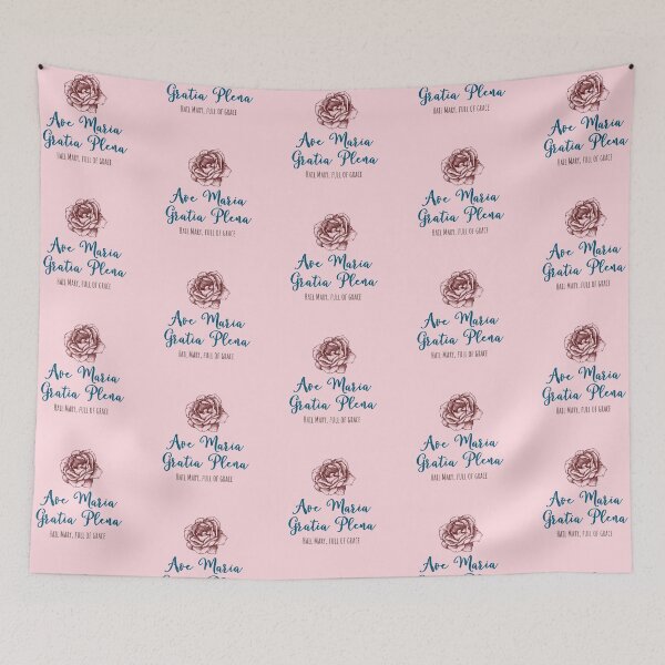 Item preview, Ave Maria Latin Hail Mary, Prayer to the Virgin Mary designed and sold by IceCreamMuseum.