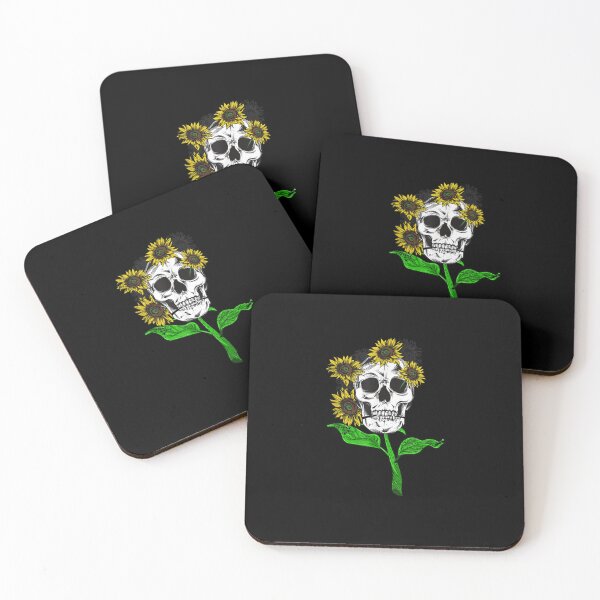 Item preview, Nature Yellow Flowers Skull Florist Beautiful Sunflower designed and sold by RobertEllisDC.