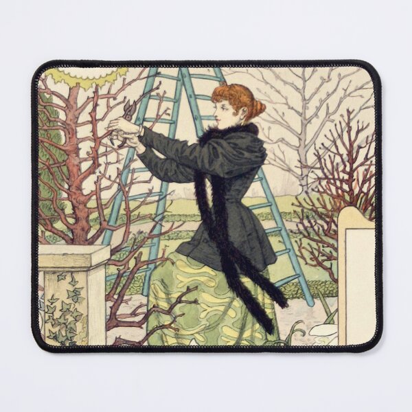 Item preview, February by Samuel Grasset - Vintage Art designed and sold by RickE.