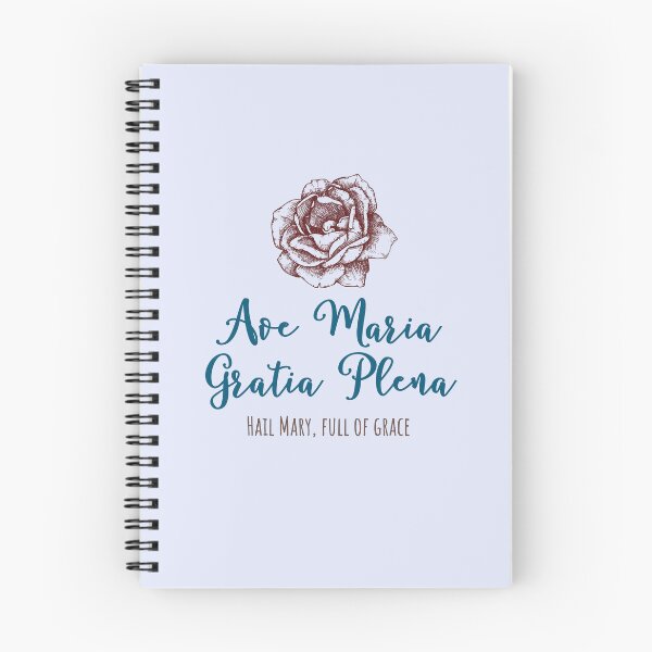 Item preview, Ave Maria Latin Hail Mary, Prayer to Our Lady designed and sold by IceCreamMuseum.