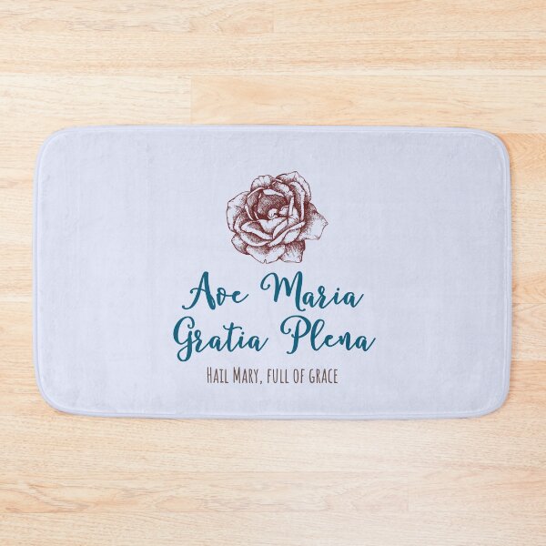 Item preview, Ave Maria Latin Hail Mary, Prayer to Our Lady designed and sold by IceCreamMuseum.