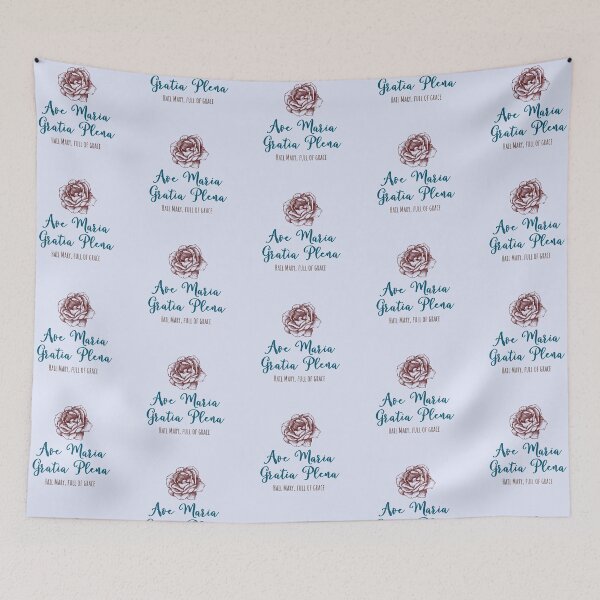 Item preview, Ave Maria Latin Hail Mary, Prayer to Our Lady designed and sold by IceCreamMuseum.