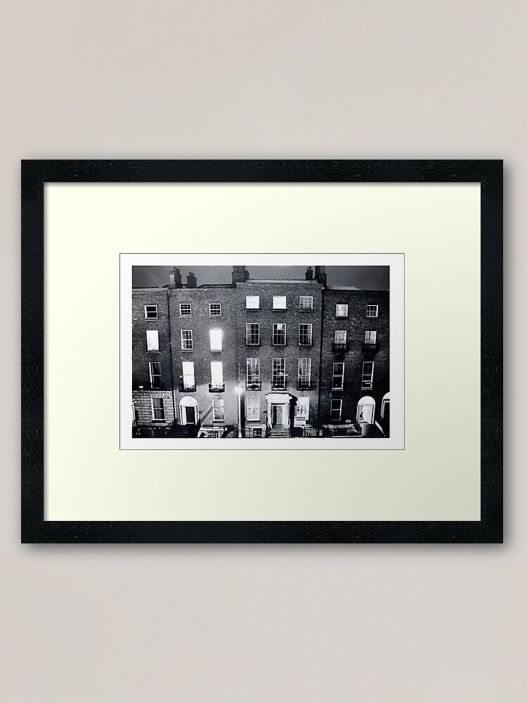 Alternate view of Late night cleaning Framed Art Print