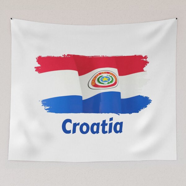 Item preview, Croatia Flag designed and sold by HopaHope.
