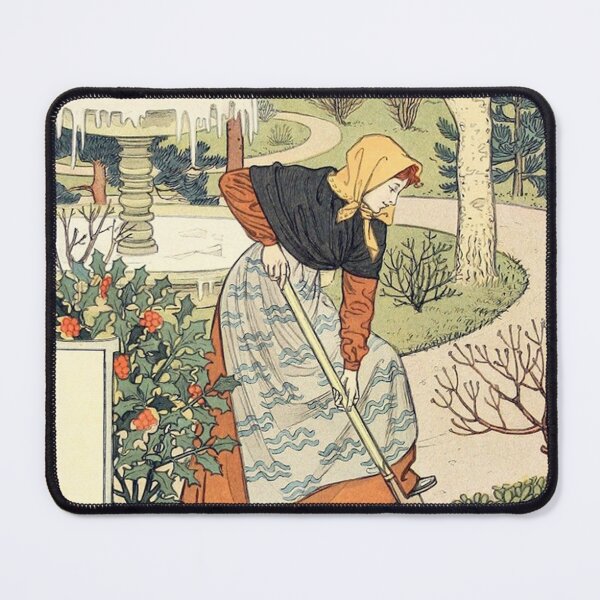 Item preview, January by Samuel Grasset - Vintage Art designed and sold by RickE.