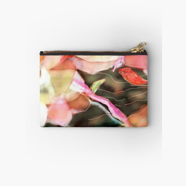 Item preview, Rocks and leaves abstract - pink designed and sold by Anne Huth.
