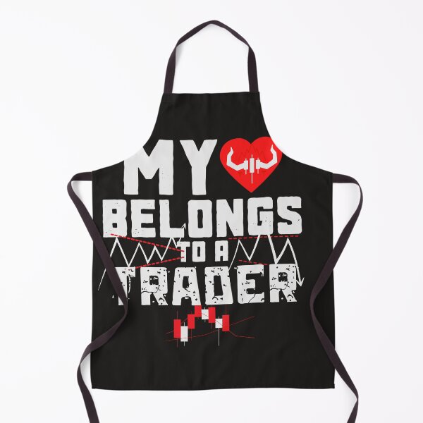 Item preview, My Heart Belongs to a Trader | Gift for Stock market, forex, options, crypto and day traders | Fun Gift for Moms designed and sold by TradingTeesKids.