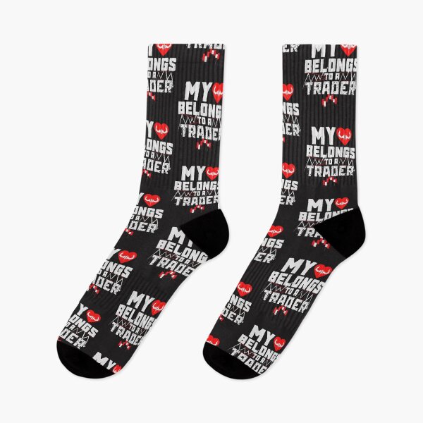 Item preview, My Heart Belongs to a Trader | Gift for Stock market, forex, options, crypto and day traders | Fun Gift for Moms designed and sold by TradingTeesKids.