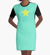 Steven Universe Pearl Cosplay Graphic T-Shirt Dress