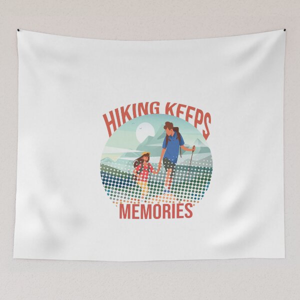 Item preview, Hiking Keeps Memories designed and sold by FantasticBee.