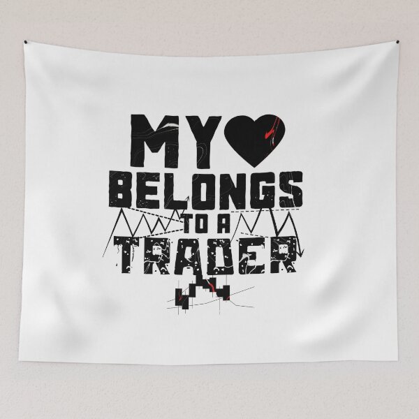 Item preview, My Heart belongs to a Trader| Stock market, forex, options, crypto mug and day trader gift | Fun gift for Mom designed and sold by TradingTeesKids.