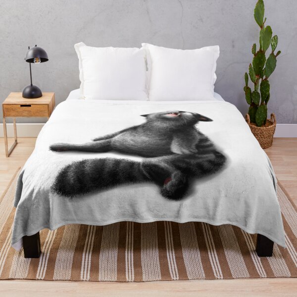 Item preview, crazy black cat designed and sold by MaryshaArt.