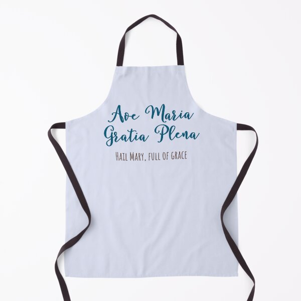 Item preview, Ave Maria Latin Hail Mary Minimalist Latin English Prayer designed and sold by IceCreamMuseum.