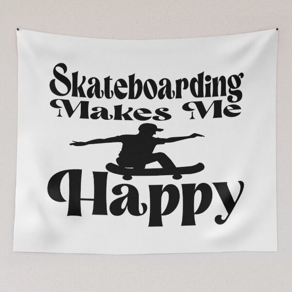 Item preview, Skateboarding Makes Me Happy  designed and sold by davidmurtagh.