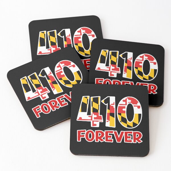 Item preview, Maryland Flag 410 Area Code Souvenir Maryland Forever designed and sold by ittybittyowl.