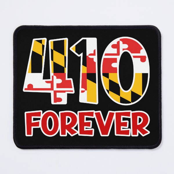 Item preview, Maryland Flag 410 Area Code Souvenir Maryland Forever designed and sold by ittybittyowl.