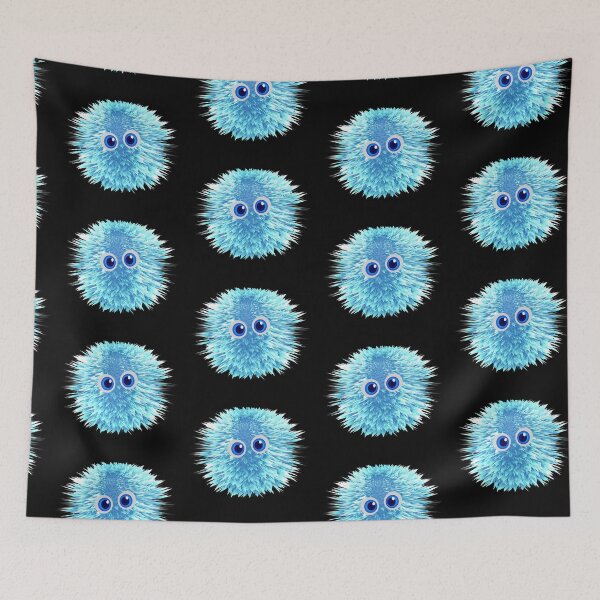 Item preview, fluffy blue, cute, anime designed and sold by Dante Valentain.