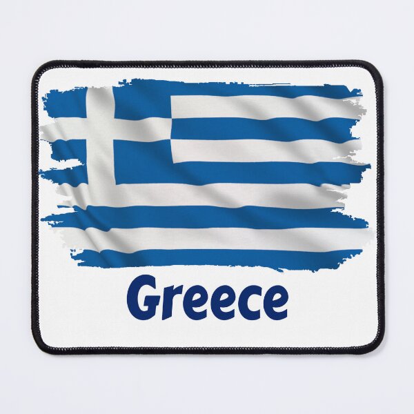 Item preview, Greece Flag designed and sold by HopaHope.