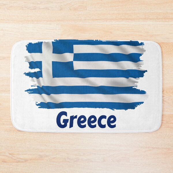 Item preview, Greece Flag designed and sold by HopaHope.