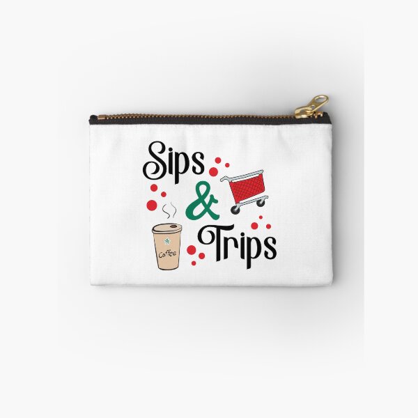 Item preview, Sips and Trips coffee sips and shopping trips designed and sold by T-landa.