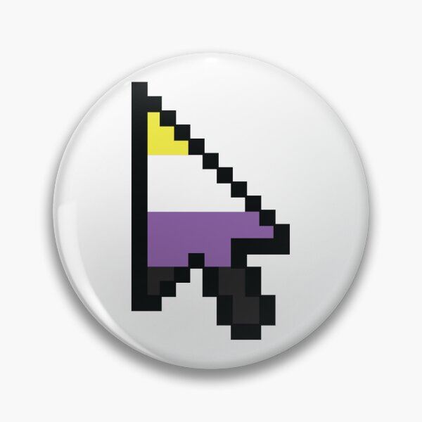 Item preview, Pride Cursor - Nonbinary designed and sold by WaddlingTech.