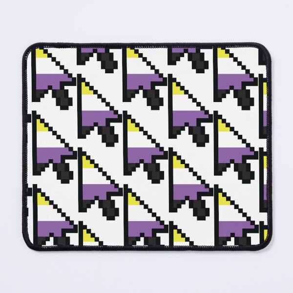 Item preview, Pride Cursor - Nonbinary designed and sold by WaddlingTech.