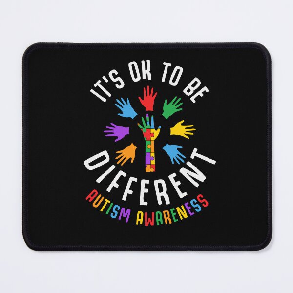 Item preview, It's Ok To Be Different Autism Awareness Support Puzzle Hands designed and sold by AlexaTees.