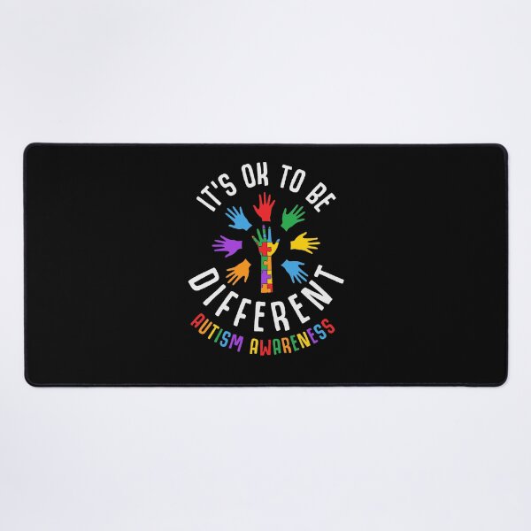 Item preview, It's Ok To Be Different Autism Awareness Support Puzzle Hands designed and sold by AlexaTees.