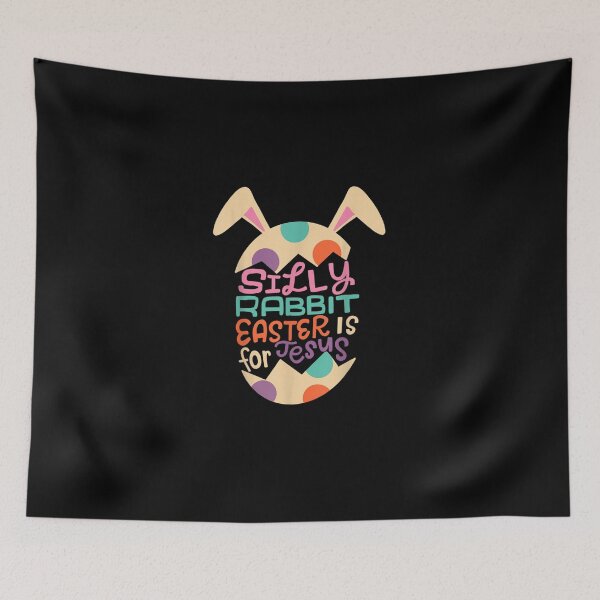 Item preview, Silly Rabbit Easter Is For Jesus Kids Boys Girls Funny designed and sold by RobertVandivier.