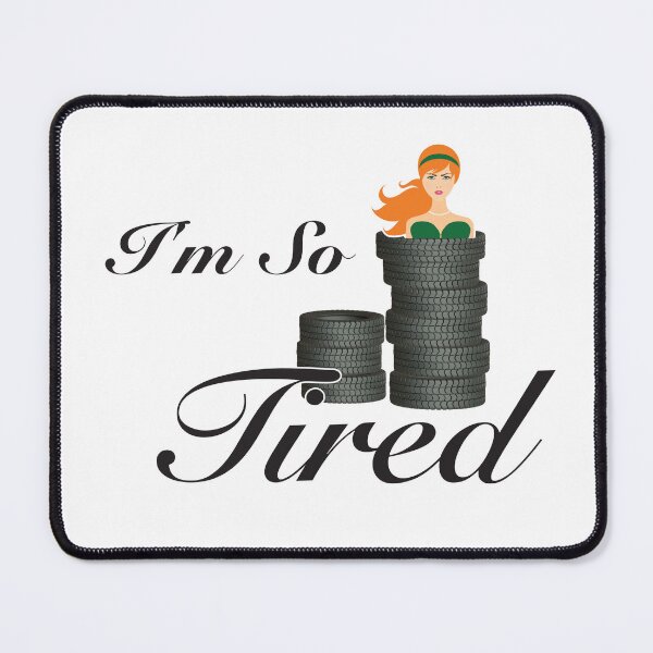 Item preview, I'm So Tired - Funny Illustration designed and sold by GnuArt.