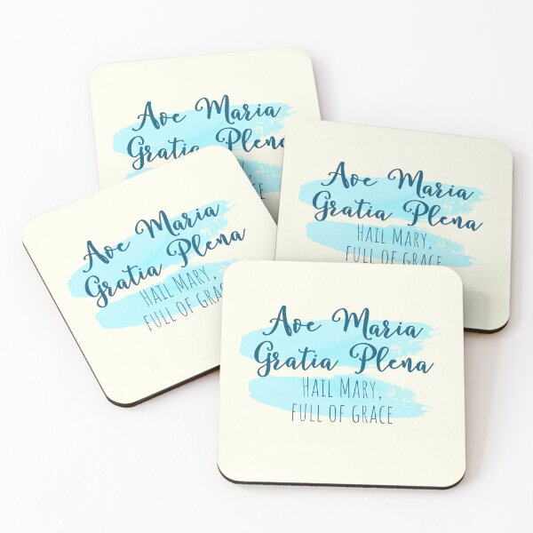 Item preview, Hail Mary Catholic Prayer in Latin  designed and sold by IceCreamMuseum.