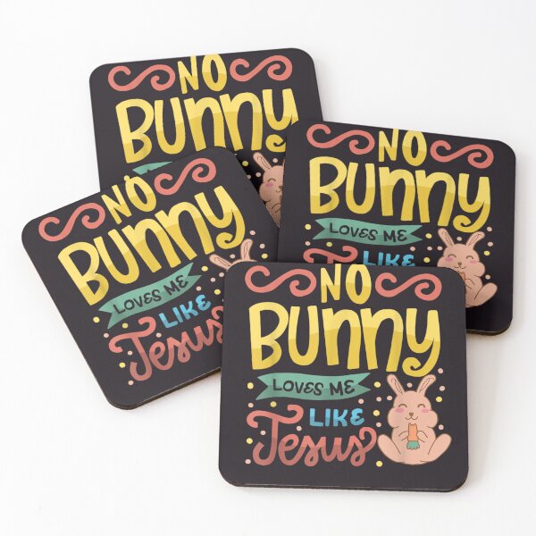 Item preview, No Bunny Loves Me Like Jesus Christian Religious Easter designed and sold by RobertVandivier.