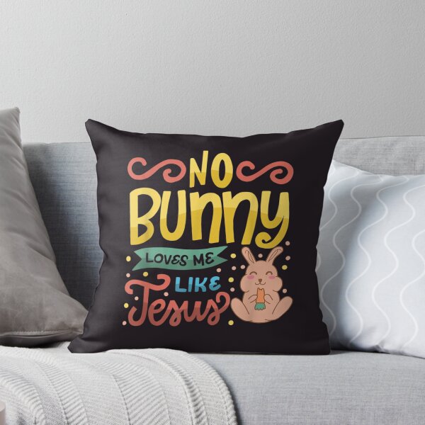 Item preview, No Bunny Loves Me Like Jesus Christian Religious Easter designed and sold by RobertVandivier.