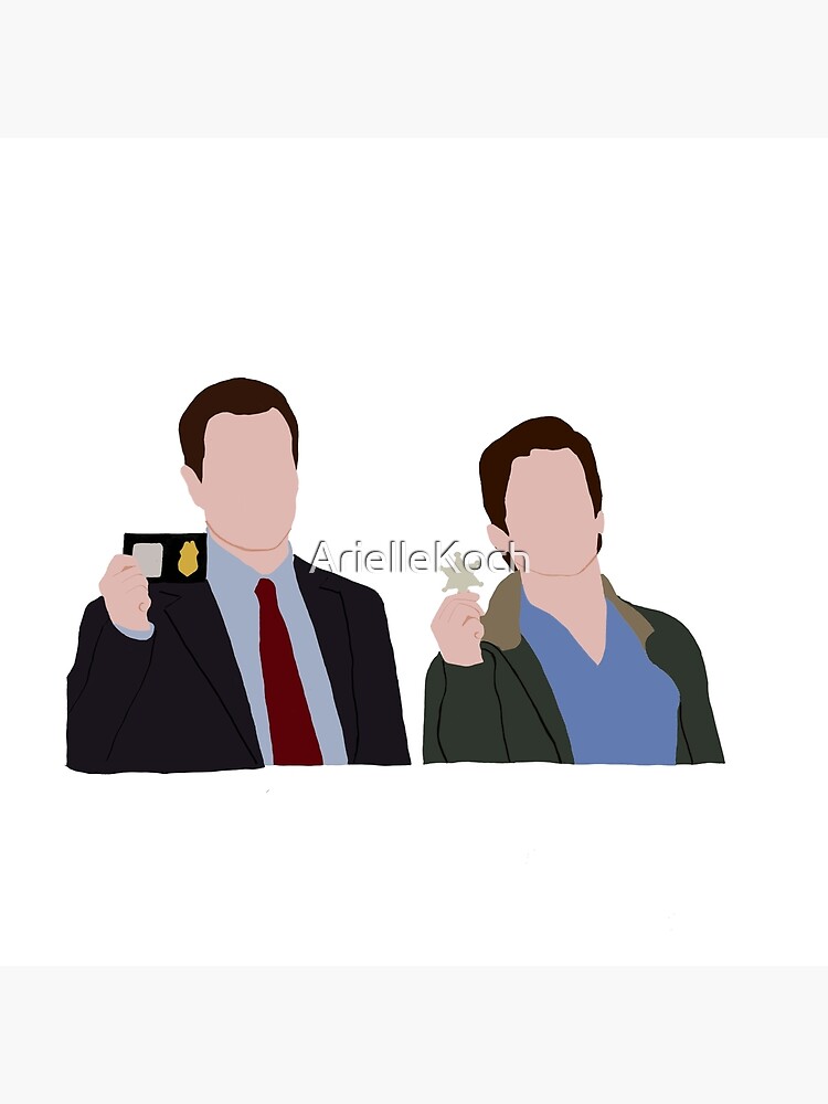 Peter Burke and Neal Caffrey - White Collar USA Poster for Sale by  ArielleKoch