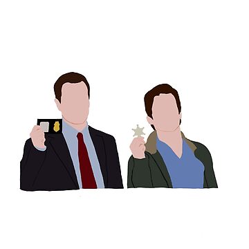 Peter Burke and Neal Caffrey - White Collar USA Poster for Sale by  ArielleKoch