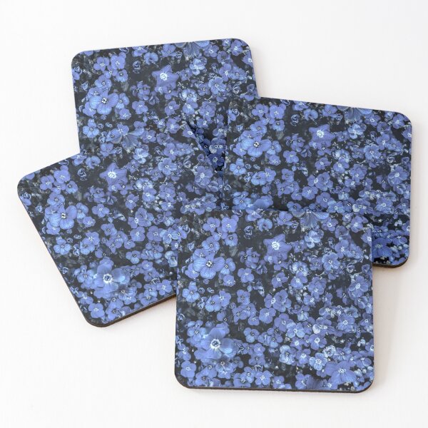 Item preview, Purple Flowers Seamless Floral Pattern designed and sold by nimreninmu.