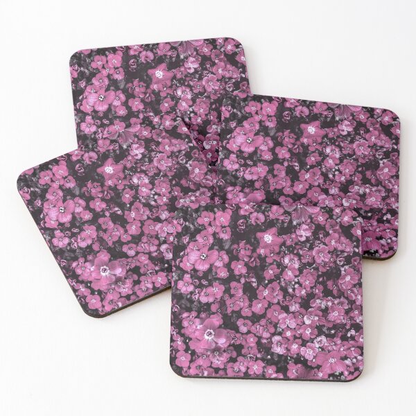 Item preview, Small Pink Flowers Repeating Floral Pattern designed and sold by nimreninmu.