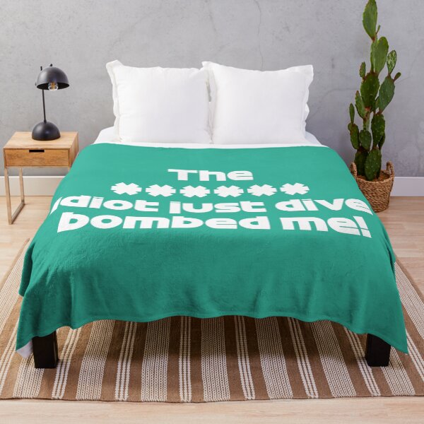 Item preview, The ****** Idiot Just Dive Bombed Me! - STR. Best Team Radio Saudi Arabia GP 2022 (Emerald Green BG) designed and sold by FilipeFerreira.