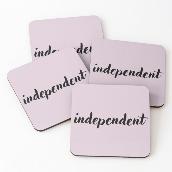 Item preview, Independent - Handwritten Word In Cursive designed and sold by HopefulFlower.