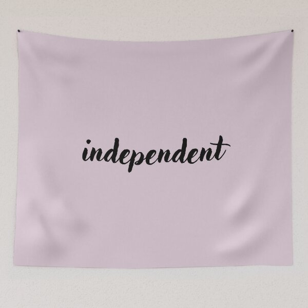 Item preview, Independent - Handwritten Word In Cursive designed and sold by HopefulFlower.
