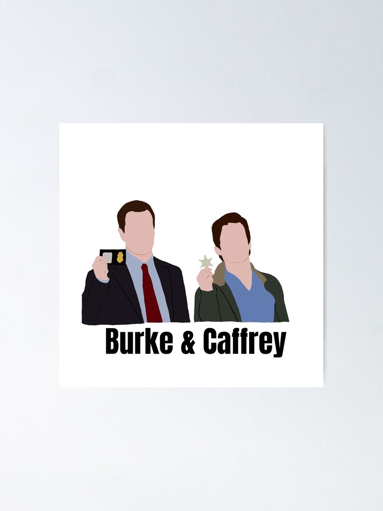 Peter Burke and Neal Caffrey - White Collar USA Poster for Sale by  ArielleKoch