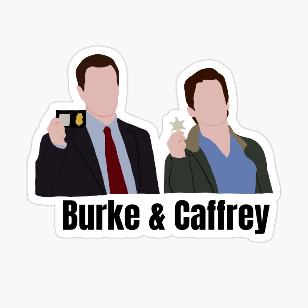 Peter Burke and Neal Caffrey - White Collar USA Poster for Sale by  ArielleKoch