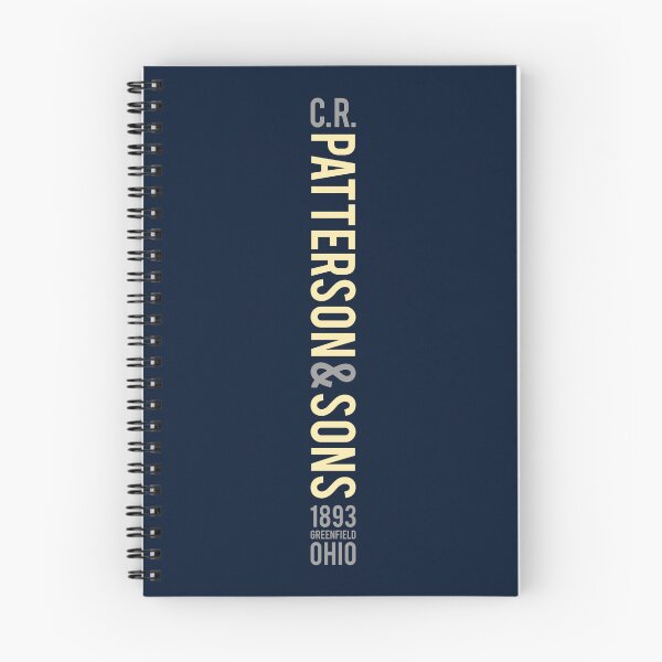 Item preview, C.R. Patterson & Sons 1893 Greenfield Ohio - Cream / Grey / Dark Blue Background designed and sold by PEK1787.