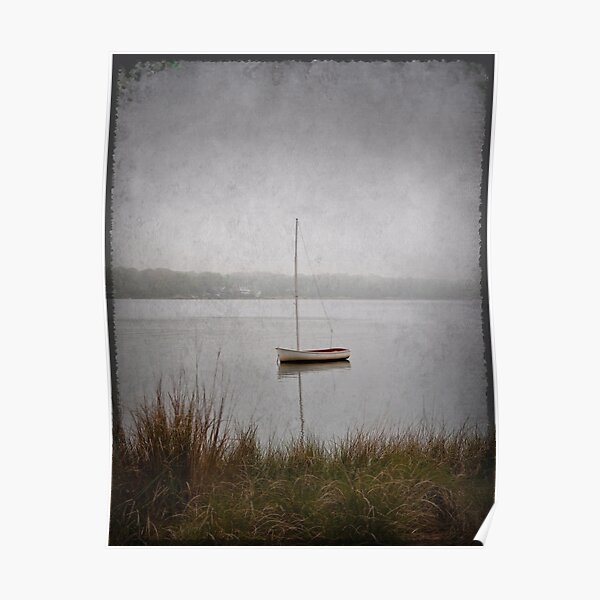 Lone Boat Poster