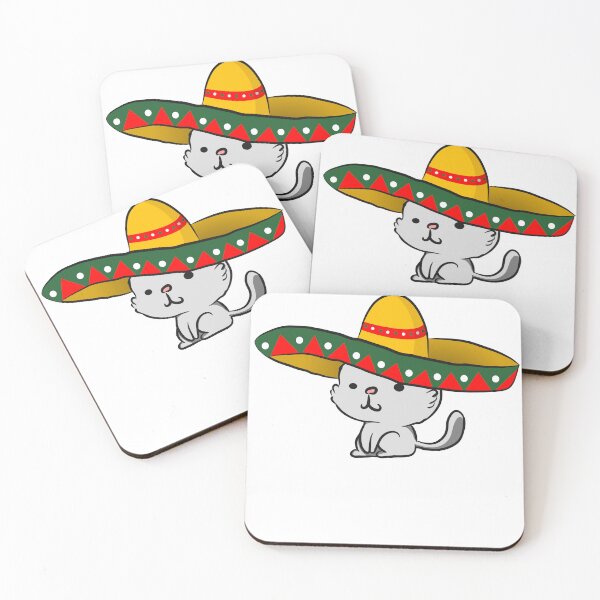 Item preview, Cinco De Mayo Cat With Sombrero Cinco De Meow cat lovers designed and sold by T-landa.